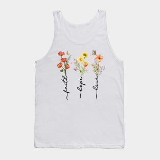 Faith Love  Hope Tank Top